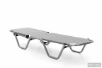 Шезлонг Dias алюминиевый, серый
