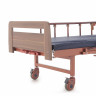 Кровать для лежачих больных MED-MOS Е-8 ЛДСП (коричневый) без матраса