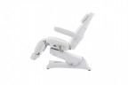 Педикюрное кресло электрическое MED-MOS ММКП-3 (КО-195DP) белый с ножной педалью и ПУ